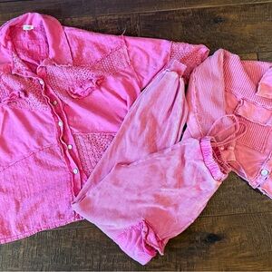 Pink Women's Jumpsuit
